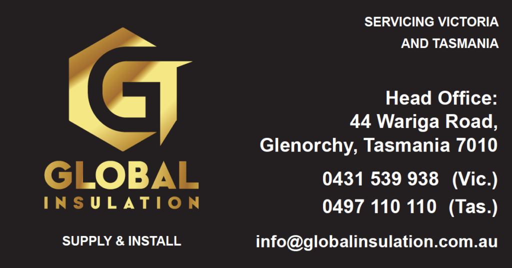 business card for global insulation